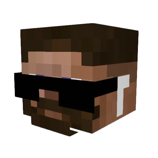 allipalli2509 Minecraft avatar head, 3D render