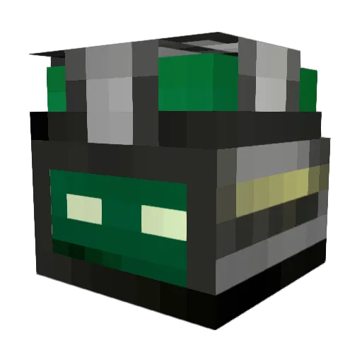 allisonjk Minecraft avatar head, 3D render