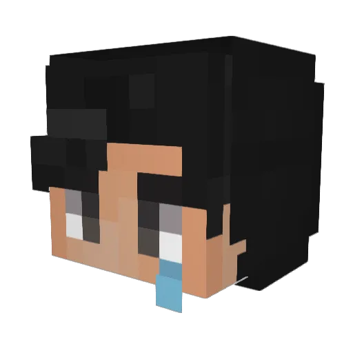 allke93 Minecraft avatar head, 3D render