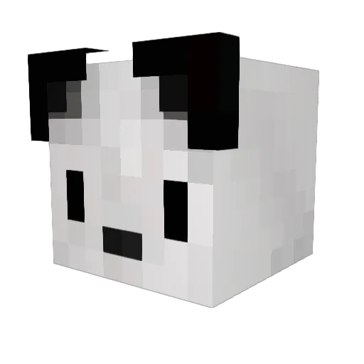 allo98 Minecraft avatar head, 3D render