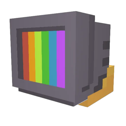 allooco_ Minecraft avatar head, 3D render