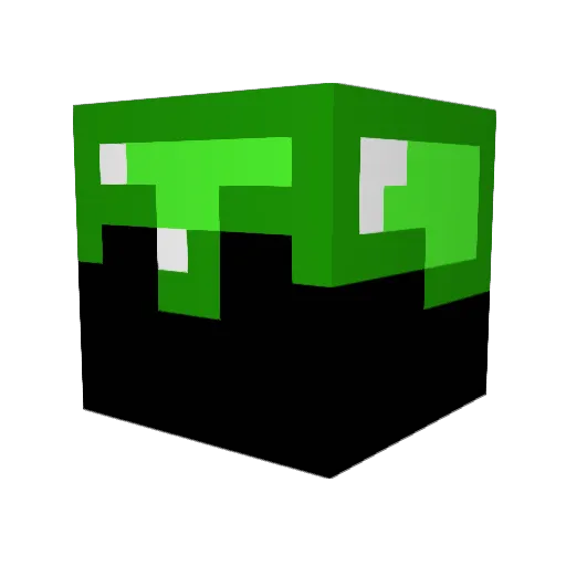 allstaralec Minecraft avatar head, 3D render