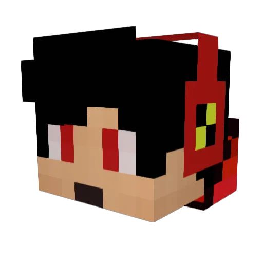 allstarkilla2000 Minecraft avatar head, 3D render