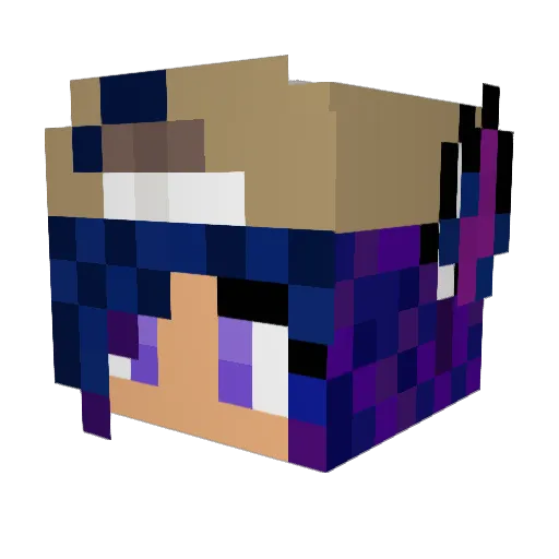 allyssa_g Minecraft avatar head, 3D render