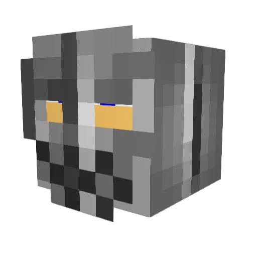 allytiger369 Minecraft avatar head, 3D render