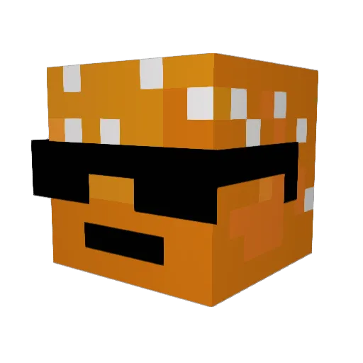 alma2007 Minecraft avatar head, 3D render