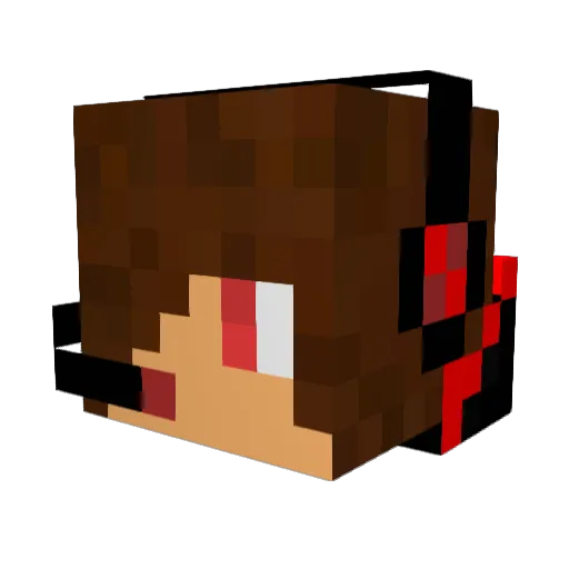 almightydesert5 Minecraft avatar head, 3D render