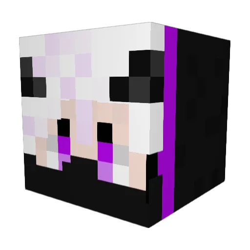 almofada1947 Minecraft avatar head, 3D render