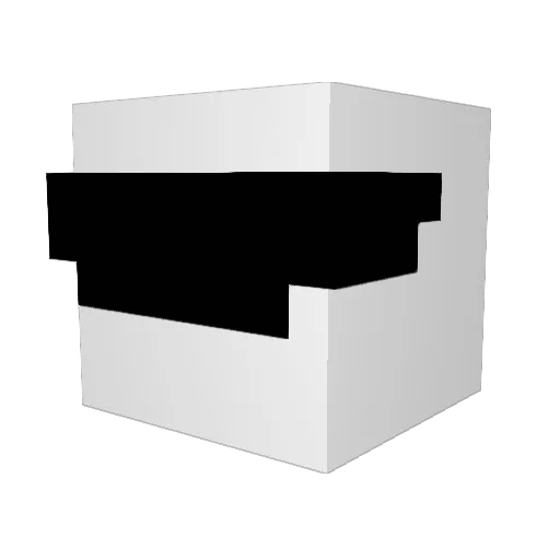 almosta63 Minecraft avatar head, 3D render