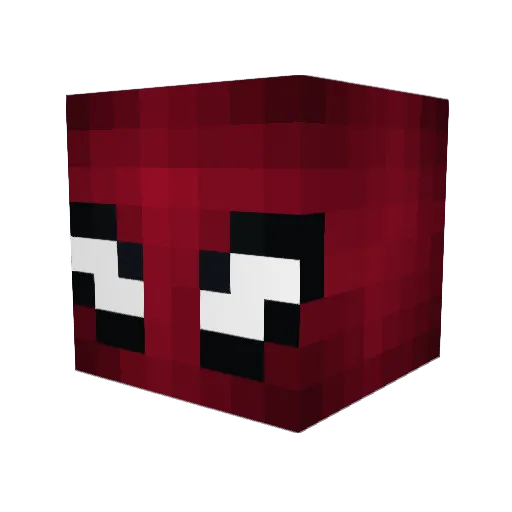 almostaiden Minecraft avatar head, 3D render