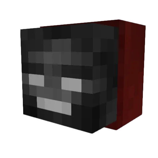 almr3b8 Minecraft avatar head, 3D render
