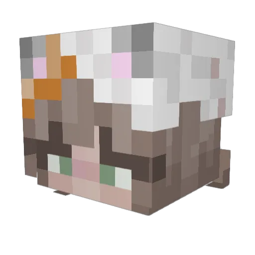almug69 Minecraft avatar head, 3D render