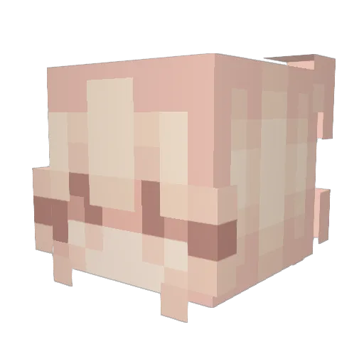 almuska321 Minecraft avatar head, 3D render