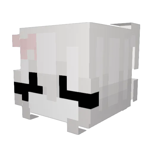 alohamarley Minecraft avatar head, 3D render