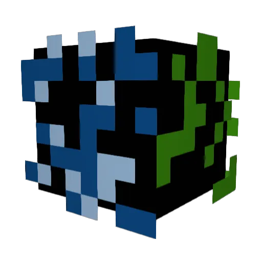 alonelie Minecraft avatar head, 3D render