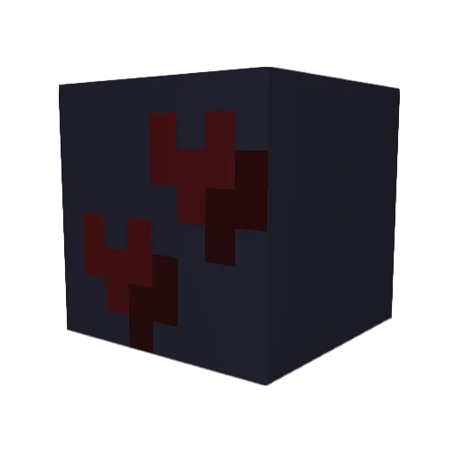 alonelovefame Minecraft avatar head, 3D render