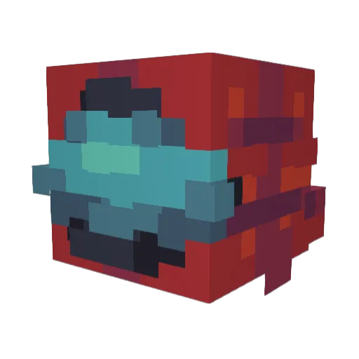 alonnnnnn Minecraft avatar head, 3D render
