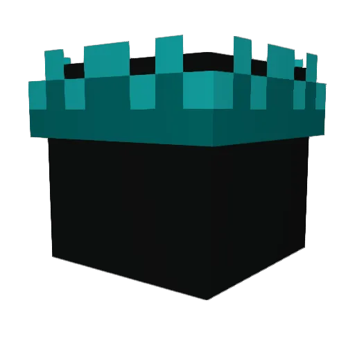 alonsovroo Minecraft avatar head, 3D render