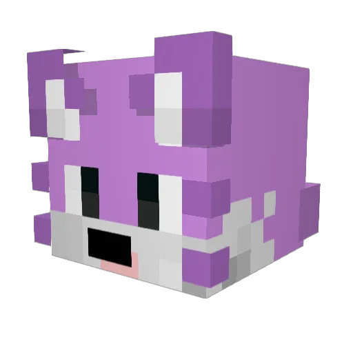 alonsovv7 Minecraft avatar head, 3D render