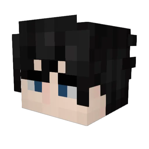 alooooe226 Minecraft avatar head, 3D render