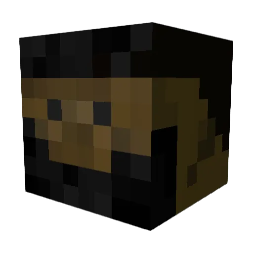 alooooy Minecraft avatar head, 3D render