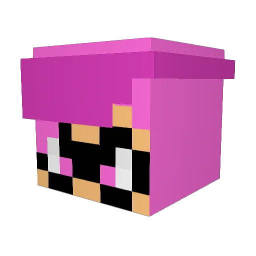 alorai69 Minecraft avatar head, 3D render