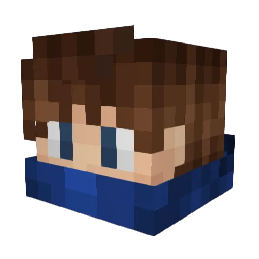 aloslos6640 Minecraft avatar head, 3D render