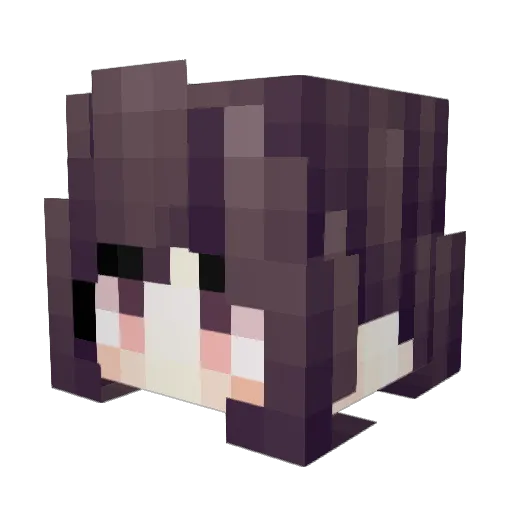 alp_sw Minecraft avatar head, 3D render