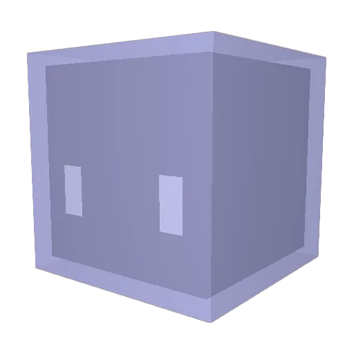 alpakaka_ Minecraft avatar head, 3D render