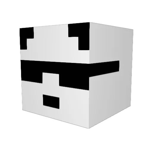 alpertu26 Minecraft avatar head, 3D render