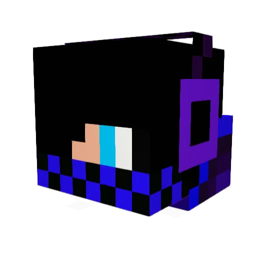 alpha2703 Minecraft avatar head, 3D render