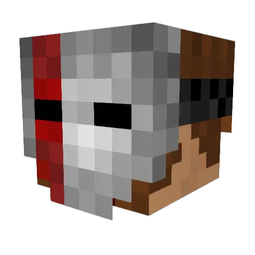 alpha9o1 Minecraft avatar head, 3D render