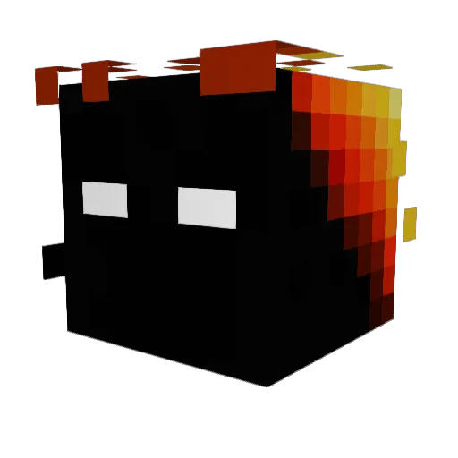 alpha_krunk Minecraft avatar head, 3D render