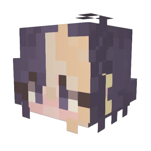 alphafoxtrot03 Minecraft avatar head, 3D render