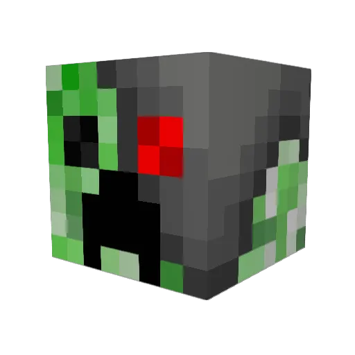 alphaswat2003 Minecraft avatar head, 3D render