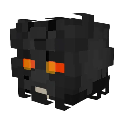 alpheprime Minecraft avatar head, 3D render