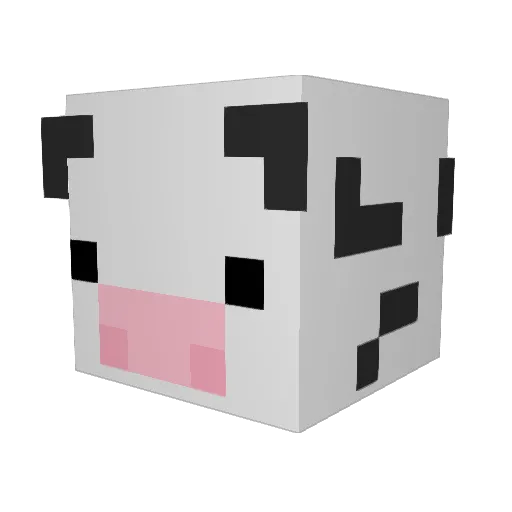 alpinkk Minecraft avatar head, 3D render