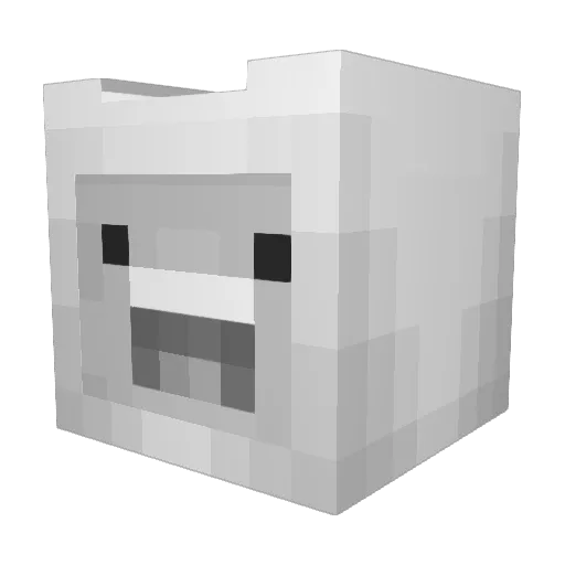 alrouterRf3Myst Minecraft avatar head, 3D render