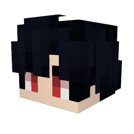 alrteki Minecraft avatar head, 3D render