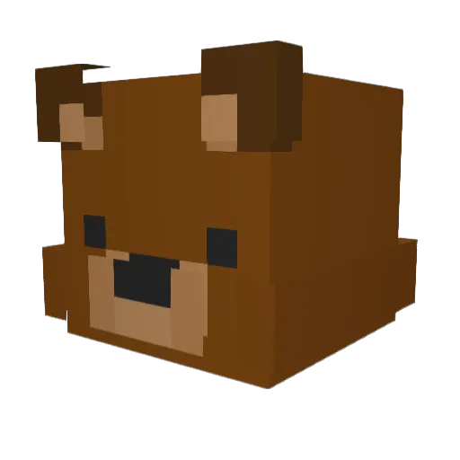 alsgud0312 Minecraft avatar head, 3D render