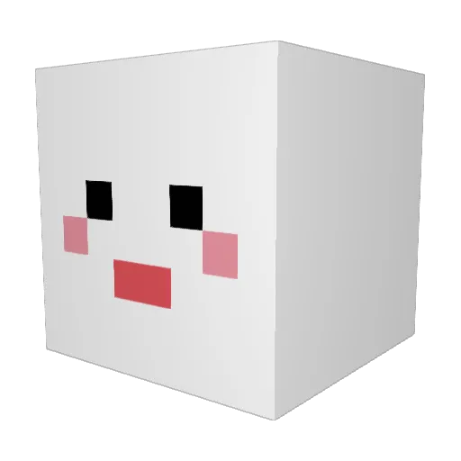 alsk1105 Minecraft avatar head, 3D render