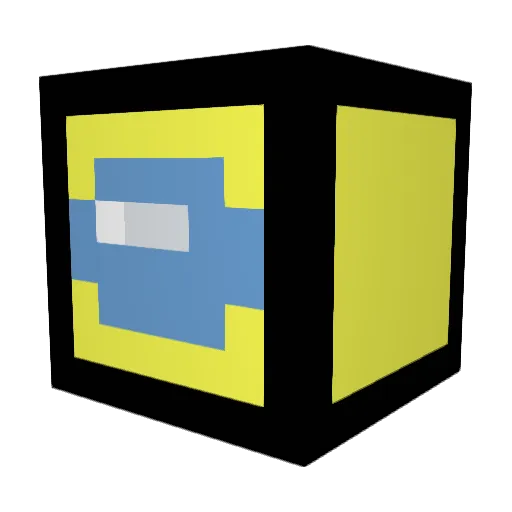 alsonotlauchlan Minecraft avatar head, 3D render