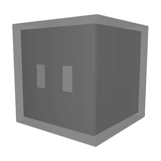 alsrjswh Minecraft avatar head, 3D render