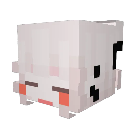 alswns_07 Minecraft avatar head, 3D render