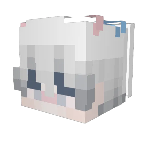 alswo1007 Minecraft avatar head, 3D render