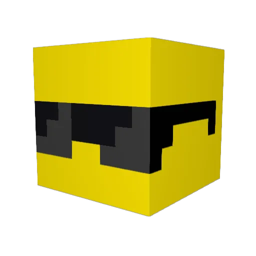 alt1y Minecraft avatar head, 3D render