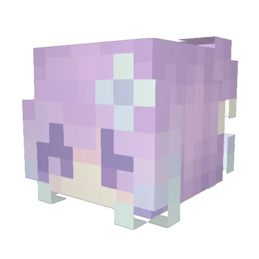 alt_rnate Minecraft avatar head, 3D render