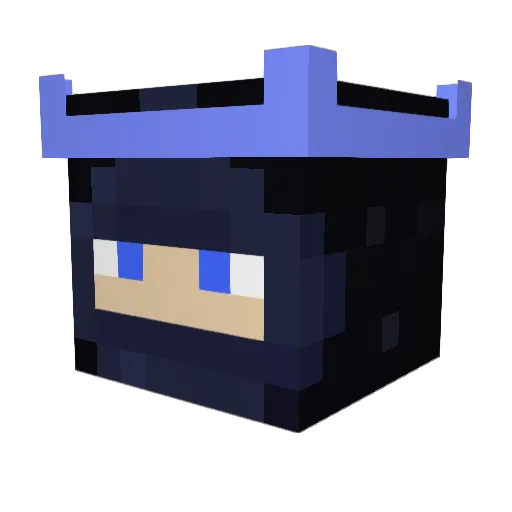 altair01 Minecraft avatar head, 3D render