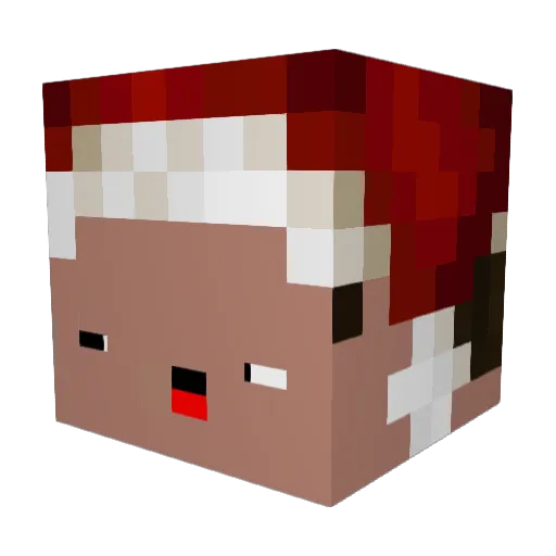altarboy31 Minecraft avatar head, 3D render