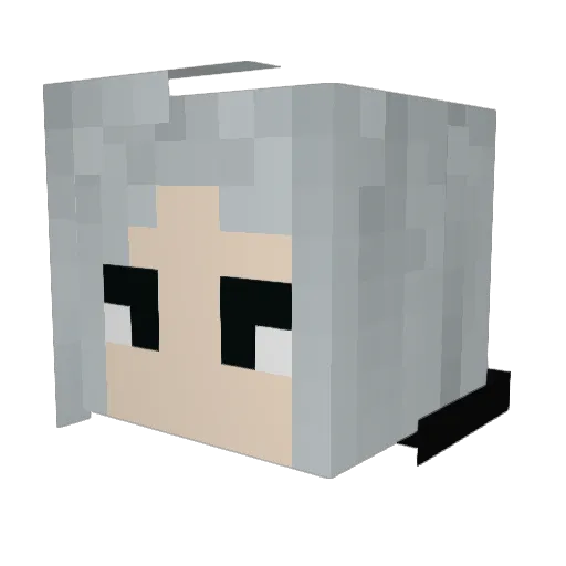 altayre Minecraft avatar head, 3D render